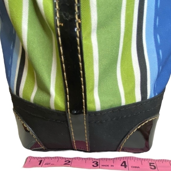 Franco Sarto Multicolor Nylon Shoulder Tote Bag with Smartlyte - Picture 6 of 14